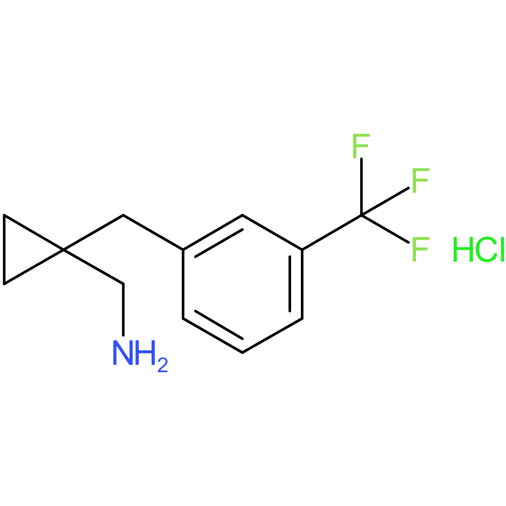 {1-[3-(Trifluoromethyl)benzyl]cyclopropyl}methanamine hydrochloride