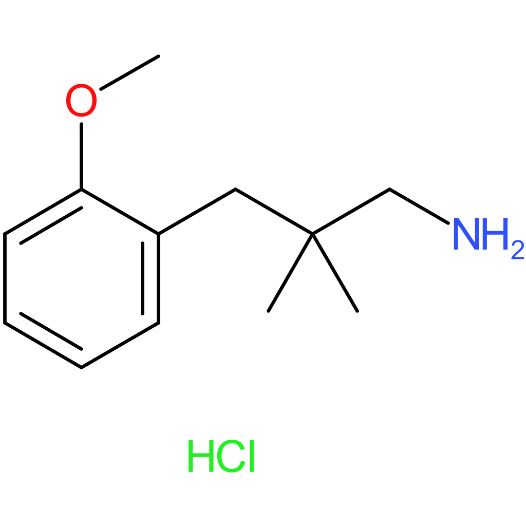 3-(2-Methoxyphenyl)-2,2-dimethylpropan-1-amine hydrochloride
