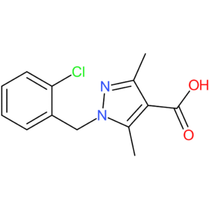 1-(2-Chlorobenzyl)-3,5-dimethyl-1H-pyrazole-4-carboxylic acid