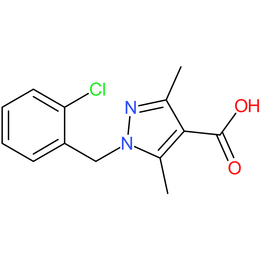 1-(2-Chlorobenzyl)-3,5-dimethyl-1H-pyrazole-4-carboxylic acid