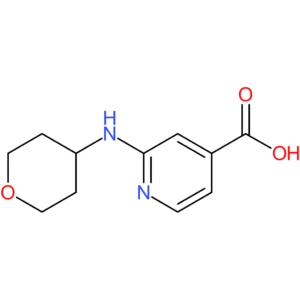 2-(Tetrahydro-2H-pyran-4-ylamino)isonicotinic acid