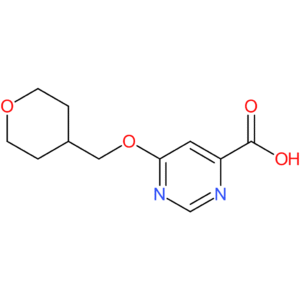 6-[(Tetrahydro-2H-pyran-4-yl)methoxy]pyrimidine-4-carboxylic acid