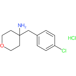 4-[(4-Chlorophenyl)methyl]oxan-4-amine hydrochloride