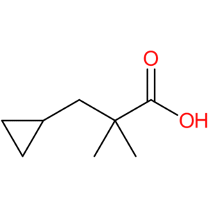 3-Cyclopropyl-2,2-dimethylpropanoic acid