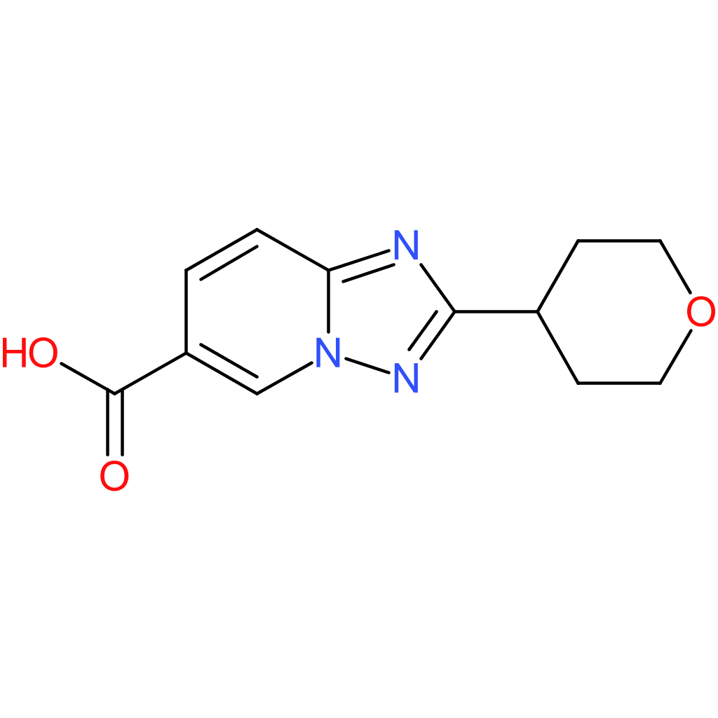 2-(Oxan-4-yl)-[1,2,4]triazolo[1,5-a]pyridine-6-carboxylic acid