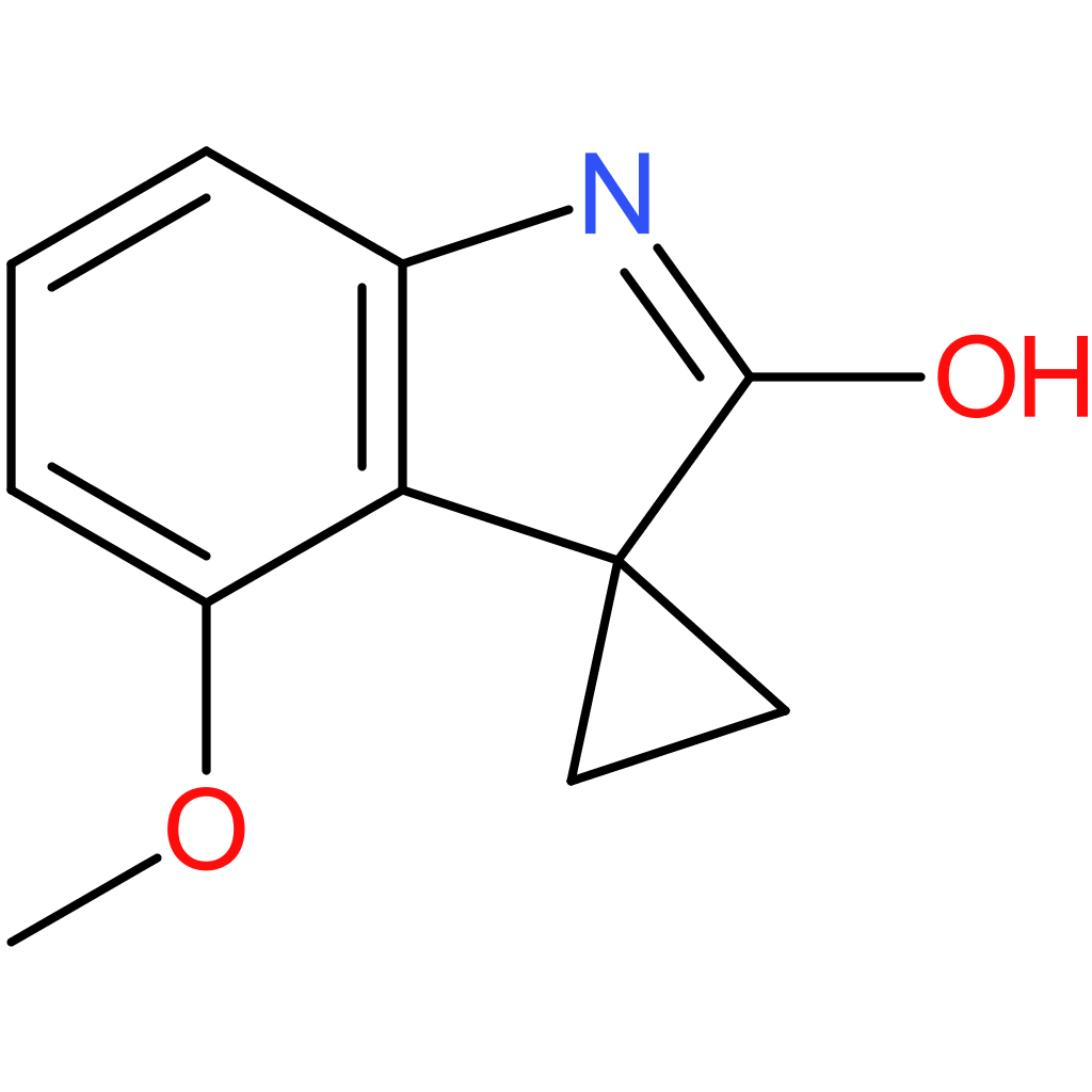 4′-Methoxy-1’H-spiro[cyclopropane-1,3′-indole]-2′-one