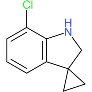 7′-Chloro-1′,2′-dihydrospiro[cyclopropane-1,3′-indole]