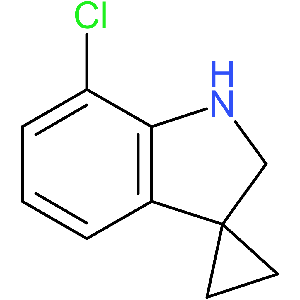 7′-Chloro-1′,2′-dihydrospiro[cyclopropane-1,3′-indole]