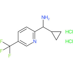 Cyclopropyl[5-(trifluoromethyl)pyridin-2-yl]methanamine dihydrochloride