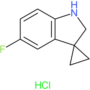 5′-Fluoro-1′,2′-dihydrospiro[cyclopropane-1,3′-indole] hydrochloride