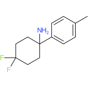 4,4-Difluoro-1-p-tolylcyclohexanamine