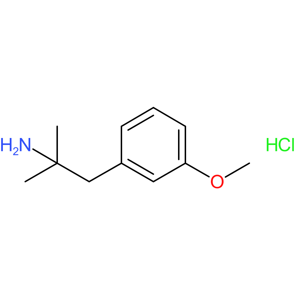 1-(3-Methoxyphenyl)-2-methylpropan-2-amine hydrochloride