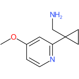 [1-(4-Methoxypyridin-2-yl)cyclopropyl]methanamine