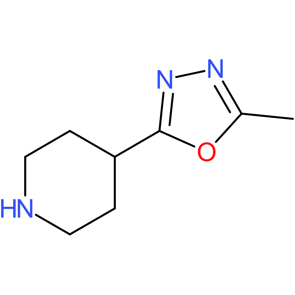 4-(5-Methyl-1,3,4-oxadiazol-2-yl)piperidine