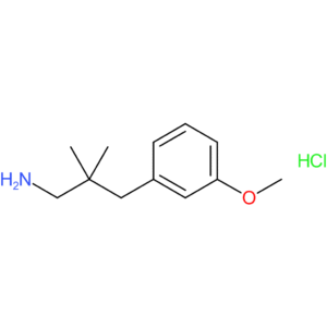 3-(3-Methoxyphenyl)-2,2-dimethylpropan-1-amine hydrochloride