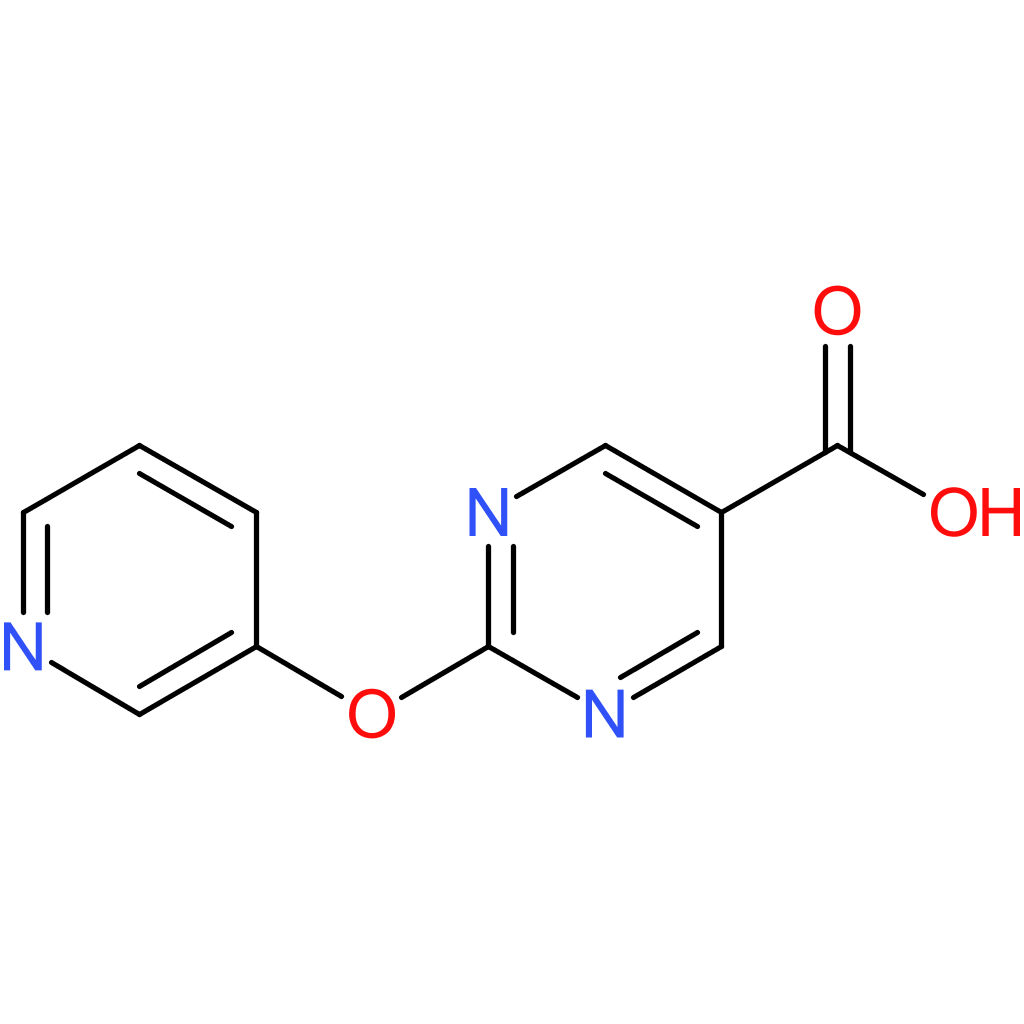 2-(Pyridin-3-yloxy)pyrimidine-5-carboxylic acid