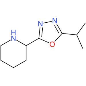 2-[5-(Propan-2-yl)-1,3,4-oxadiazol-2-yl]piperidine
