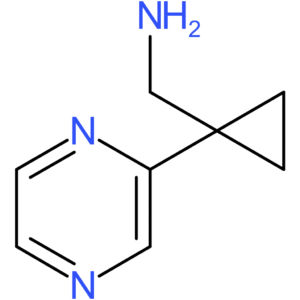 [1-(Pyrazin-2-yl)cyclopropyl]methanamine