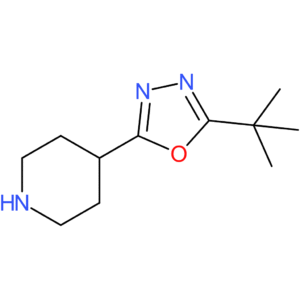 4-(5-tert-Butyl-1,3,4-oxadiazol-2-yl)piperidine