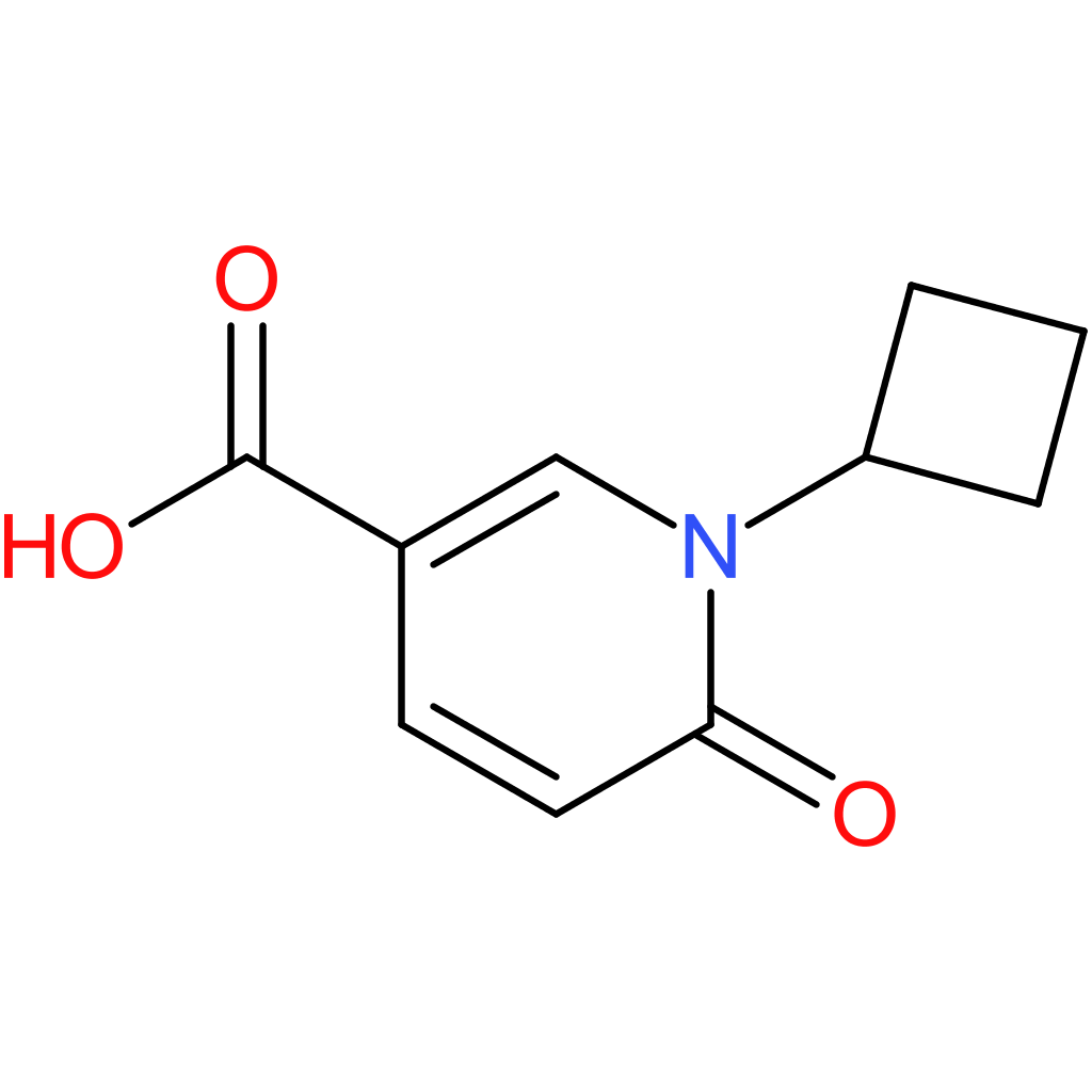 1-Cyclobutyl-6-oxo-1,6-dihydropyridine-3-carboxylic acid