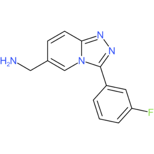 [3-(3-Fluorophenyl)-[1,2,4]triazolo[4,3-a]pyridin-6-yl]methanamine