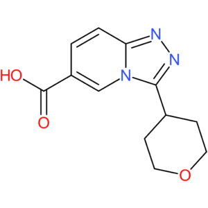 3-(Oxan-4-yl)-[1,2,4]triazolo[4,3-a]pyridine-6-carboxylic acid