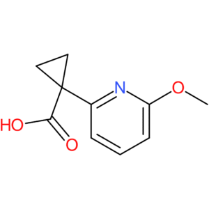 1-(6-Methoxypyridin-2-yl)cyclopropane-1-carboxylic acid