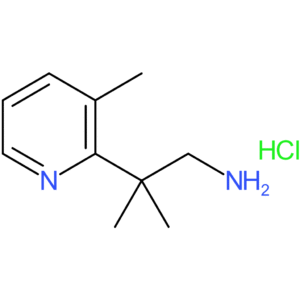 2-Methyl-2-(3-methylpyridin-2-yl)propan-1-amine hydrochloride