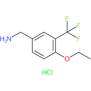 [4-Ethoxy-3-(trifluoromethyl)phenyl]methanamine hydrochloride