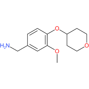 [3-Methoxy-4-(oxan-4-yloxy)phenyl]methanamine