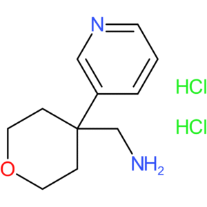 [4-(Pyridin-3-yl)oxan-4-yl]methanamine dihydrochloride