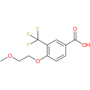 4-(2-Methoxyethoxy)-3-(trifluoromethyl)benzoic acid
