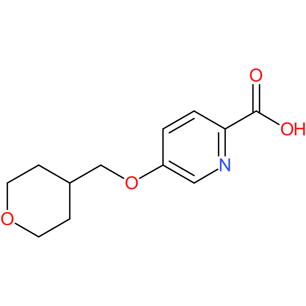 5-(Oxan-4-ylmethoxy)pyridine-2-carboxylic acid