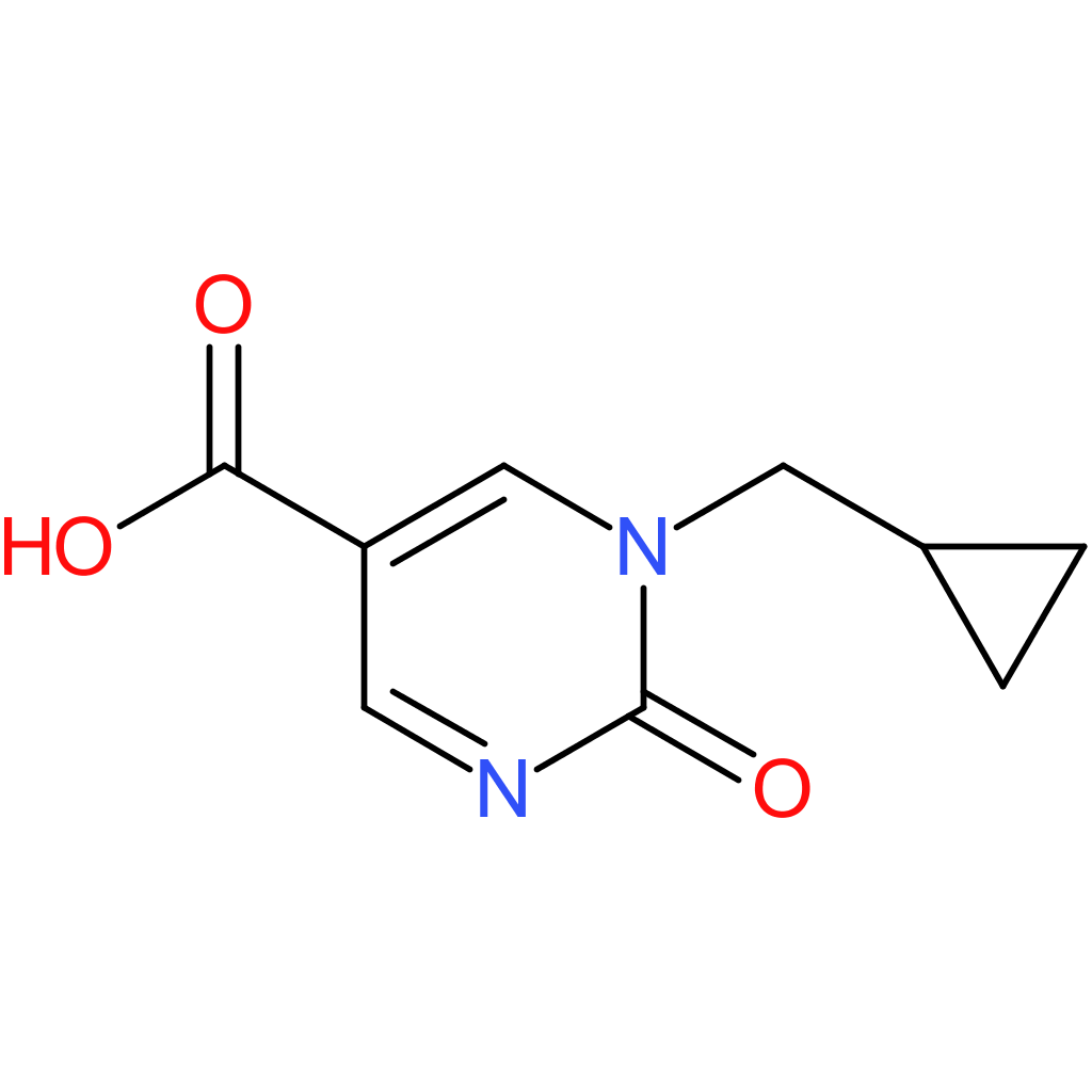 1-(Cyclopropylmethyl)-2-oxo-1,2-dihydropyrimidine-5-carboxylic acid