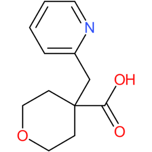 4-(Pyridin-2-ylmethyl)oxane-4-carboxylic acid