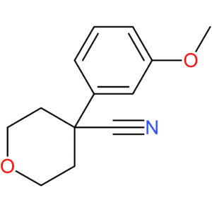 4-(3-Methoxyphenyl)oxane-4-carbonitrile