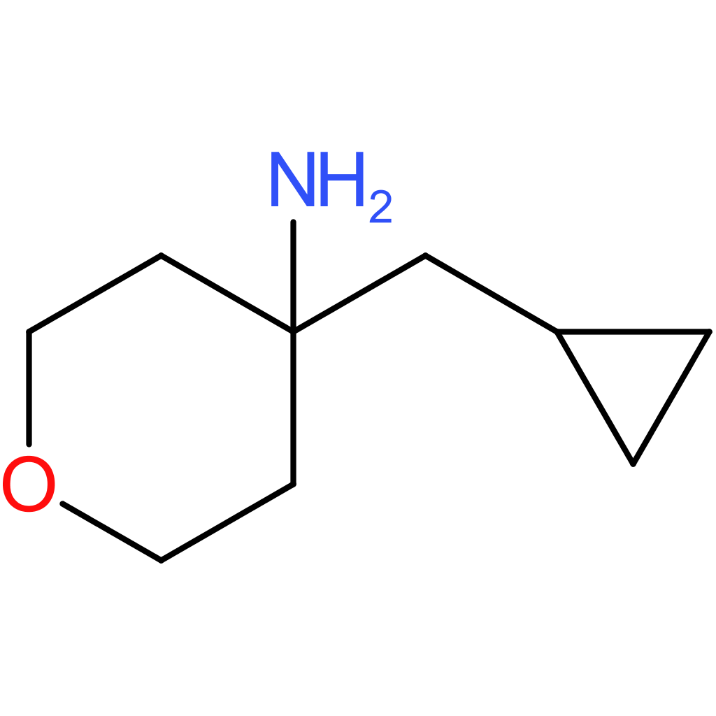 4-(Cyclopropylmethyl)oxan-4-amine