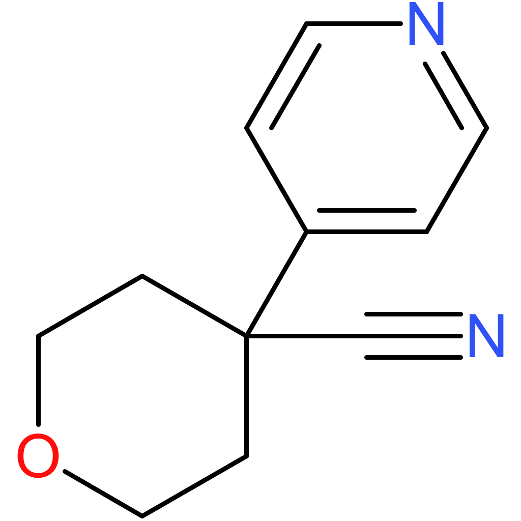 4-(Pyridin-4-yl)oxane-4-carbonitrile