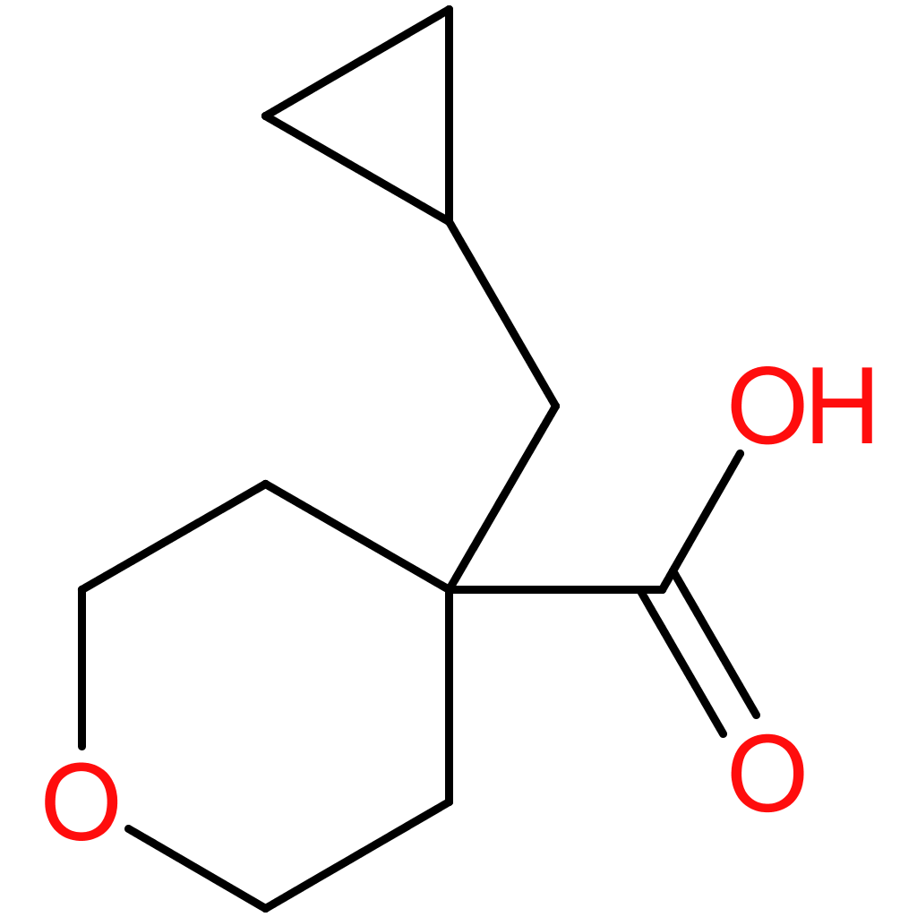 4-(Cyclopropylmethyl)oxane-4-carboxylic acid