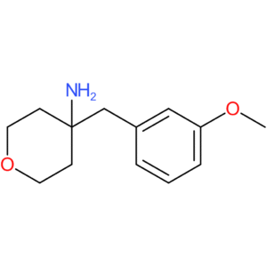 4-[(3-Methoxyphenyl)methyl]oxan-4-amine