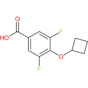 4-Cyclobutoxy-3,5-difluorobenzoic acid