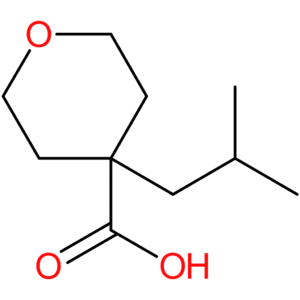 4-(2-Methylpropyl)oxane-4-carboxylic acid