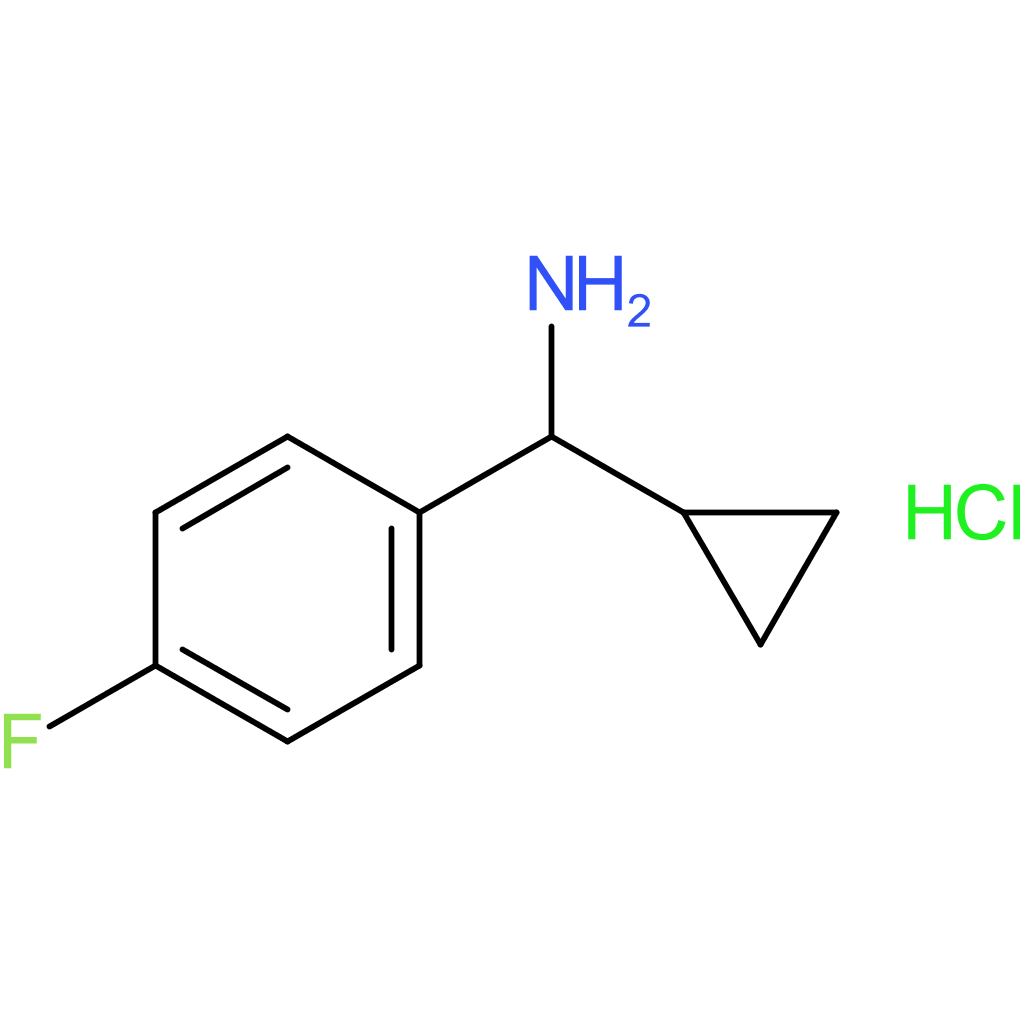 Cyclopropyl(4-fluorophenyl)methanamine hydrochloride
