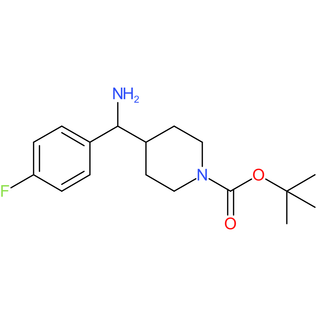 tert-Butyl 4-[amino(4-fluorophenyl)methyl]piperidine-1-carboxylate