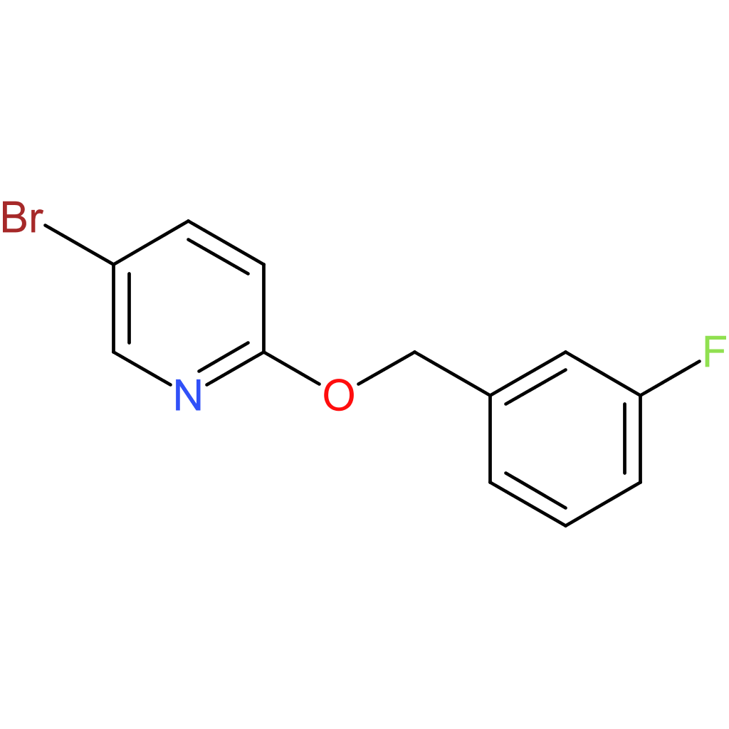 5-Bromo-2-(3-fluorobenzyloxy)pyridine
