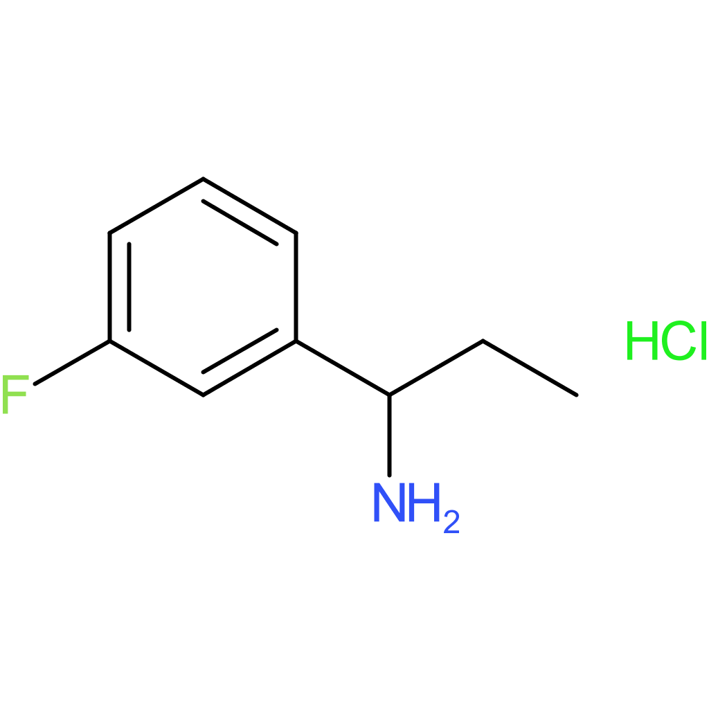 1-(3-Fluorophenyl)propan-1-amine hydrochloride