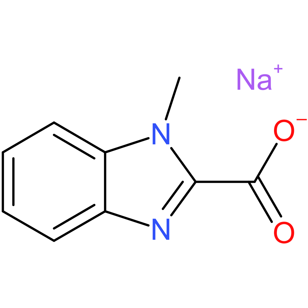 Sodium 1-methyl-1H-benzo[d]imidazole-2-carboxylate