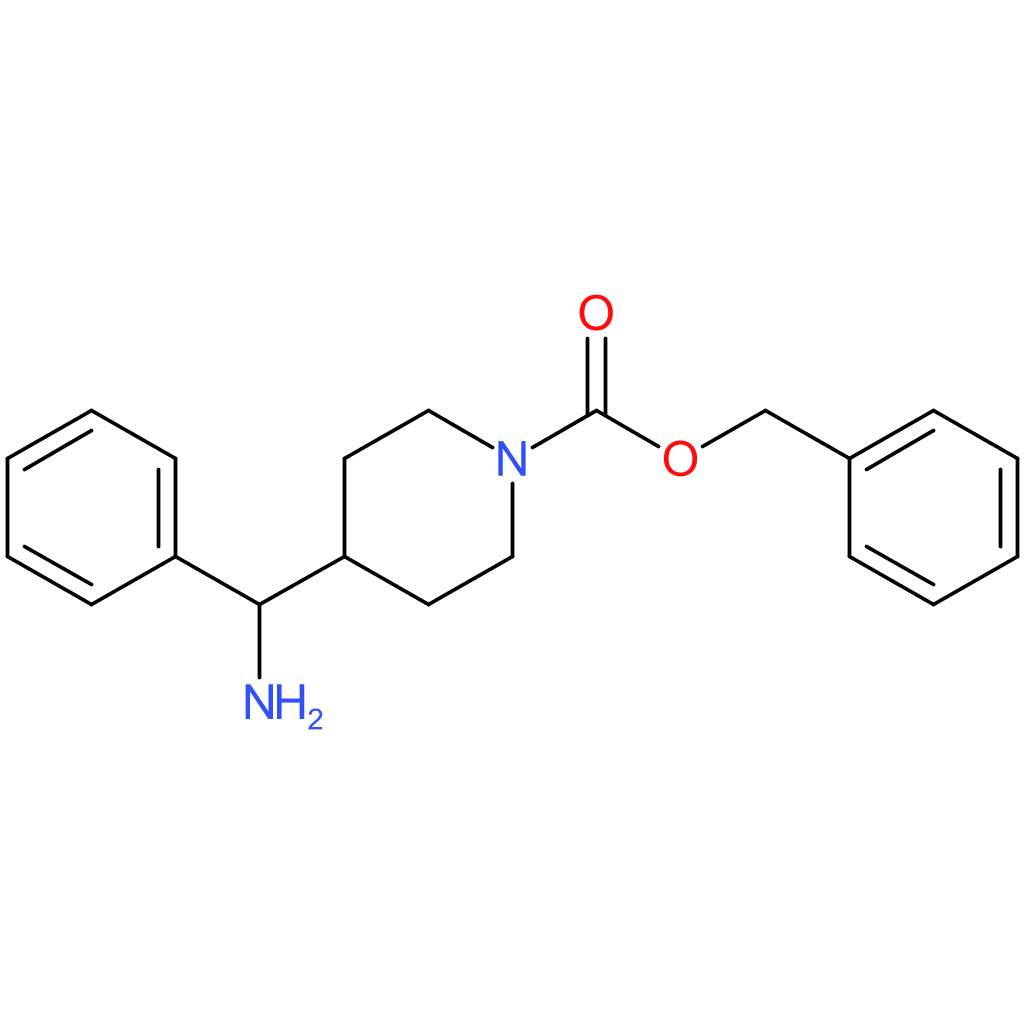 Benzyl 4-[amino(phenyl)methyl]piperidine-1-carboxylate