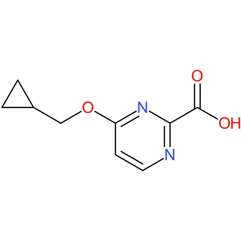 4-(Cyclopropylmethoxy)pyrimidine-2-carboxylic acid