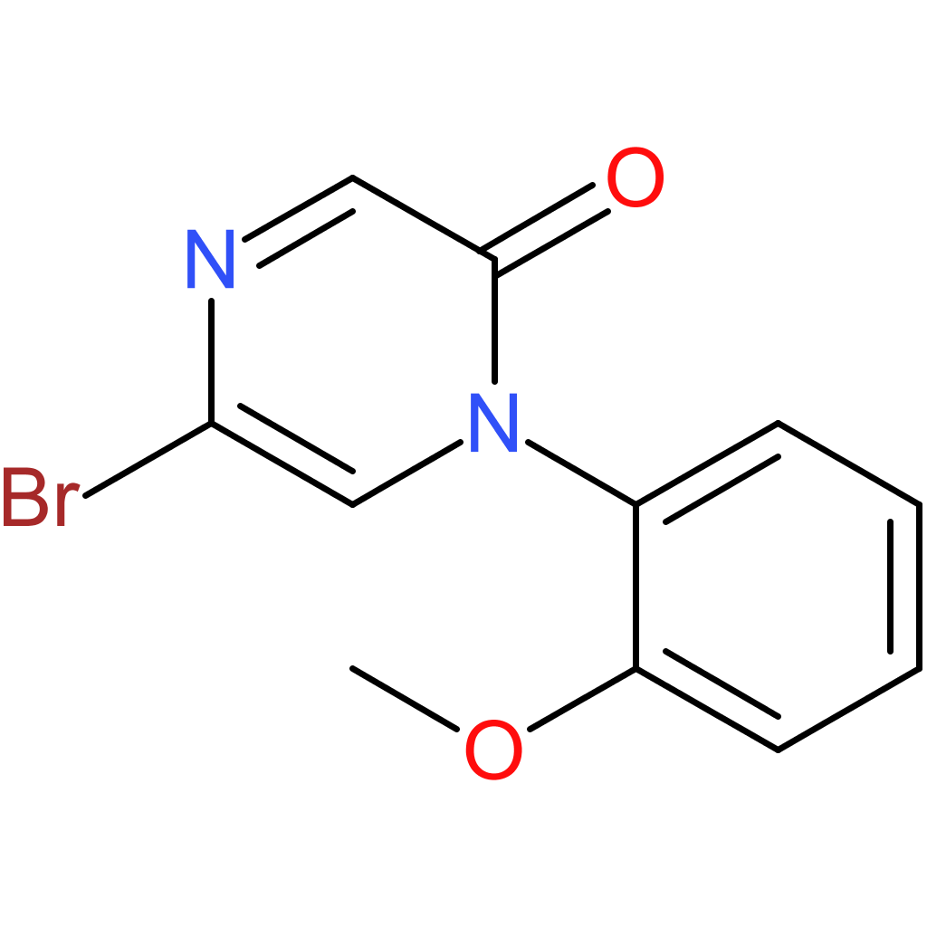5-Bromo-1-(2-methoxyphenyl)pyrazin-2(1H)-one